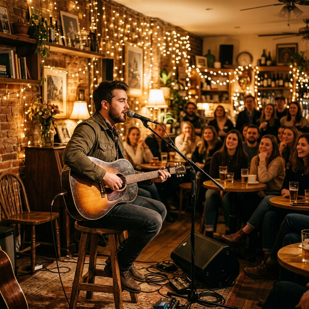 Acoustic Performance at Nukkadd Cafe